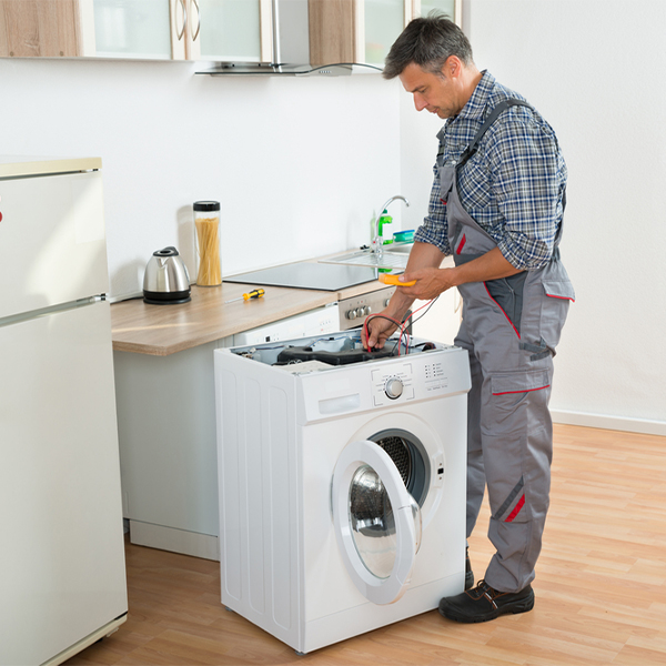 can you walk me through the steps of troubleshooting my washer issue in Powder Springs